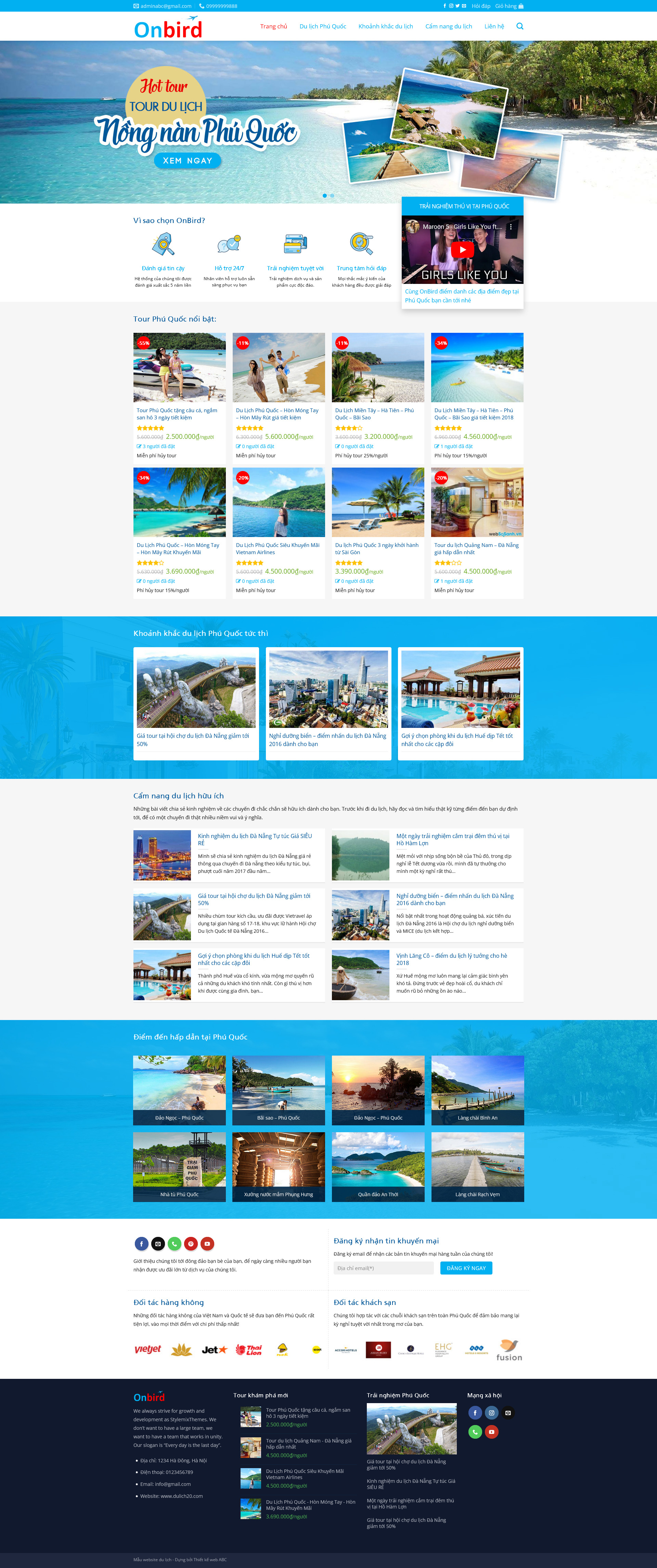 Theme wordpress tour du lịch 20